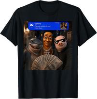 Funny Meme Tung Sahur Triple T John Pork Tralalero Tralala unisex T-Shirt 130 white