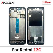 For Redmi 10 10A 10C 7 7A 8 8A 9 9A 9C 9T 12 12C 4G 5G 13C Front Housing Middle Frame LCD Frame Screen Bezel Cover Holder Parts For Redmi 12C