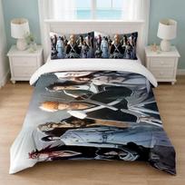Bleach anime Bedroom 3Pcs Bedding Set Soft Bed Sheet Pillowcases Home Bedding Decoration 140cmx210cm