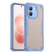Xiaomi Redmi Note 17 Pro Max 5G telefono dėklas, matinio paviršiaus smūgiams atsparus apsauginis dėklas, skirtas Xiaomi Redmi Note 17 Pro Max 5G mėlyna