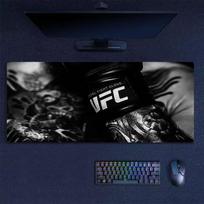 Conor Mouse Pad, Large Gaming Desk Mat, Non-slip XXL Mousepad for Laptop & Tablet, Mini PC Playmat with Stitched Edges 30cmx60cm(11.8x23.6inch) black