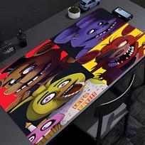 Horror game F-FNAF Freddy Mouse Pad - Non-Slip Rubber Base, Smooth Surface for Work,Gaming,Office,And Home Use, Desk Mouse Pad 40cmx90cm