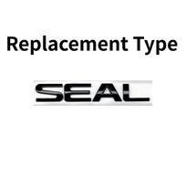 Fit For BYD Seal EV Glossy Black Letter Sticker Modified Overlay Replacement Black Warrior Style Car Emblem