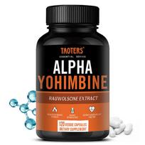 Taoters Rauwolscine — Alfa johimbinas 90% standartizuotas, 2 mg, Metabolizmo palaikymas, 120 daržovių kapsulių 120 Capsules