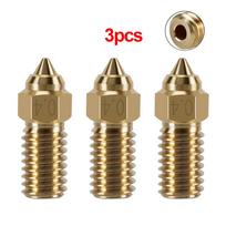 1/2/3pcs For ELEGOO Neptune 4 Nozzle Hardened/Stainless Steel/Brass High-Speed Nozzle For Elegoo Neptune 4 Pro 0.2,0.4,0.6,0.8mm 0.8mm