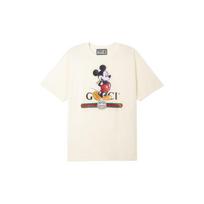 GUCCI X Disney Pelėda Mikis Oversize Marškinėliai 565806-XJB66-9756 XS gray