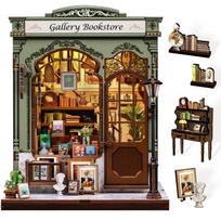 Original CUTEBEE Book Nook Kit DIY Doll House Bookshelf Insert Amazing Gift for Child Morita-Ya Japanese Style DIY Miniature Toy