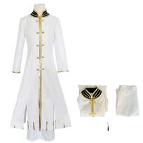 Regulus Corneas Cosplay Kostiumas Re:ZERO Gyvenimo pradžia kitame pasaulyje Regulus Corneas Baltas Uniformos Anime Pilnas Rinkinys Helovinas M white