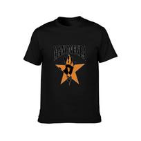 Mano Negra T-shirt French retro music group t-shirt man black t-shirt, Black , XXL XL juoda