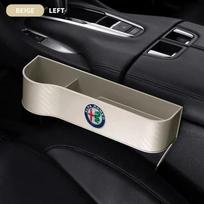 Automobilio sėdynės tarpas kišenė-gaudyklė organizatorius Alfa Romeo Mito Brera 147 Giulietta 159 156 Stelvio Sportiva Giulia priedams