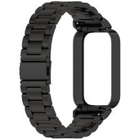 Steel Stainless Xiaomi Watchband For Mi Band 9 Active Metal Strap Case Protector For Redmi Band 3 Bracelet Protective Cover juoda