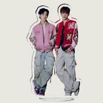 Porteetee Teeteepor 12cm Stand Up Thai TV Your Sky Duang with You Drama Stills Humanoid Stop Sign Vehicles Car Decor Ornaments gryna