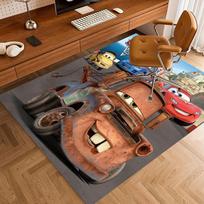 Lightning McQueen Cartoon Carpets and Rug 3D Printing Carpet Floor Mat Living Room Bedroom Large Area Soft Carpet-JM008 60x90cm( 23x35in )