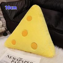 Amusing Bread Sweet Stuffed Inventive Tag Pillow Plush Printing Images Food Cheese Party Prop Display Naptime Pal Keepsake Lovely black