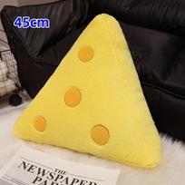 Amusing Bread Sweet Stuffed Inventive Tag Pillow Plush Printing Images Food Cheese Party Prop Display Naptime Pal Keepsake Lovely