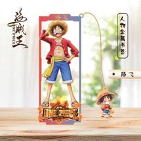 ONE PIECE Metal Hollow Bookmark Ace Zoro Boa Hancock Anime Cosplay Gift Study Stationery