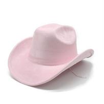 Traditional Style Wool Felt Cowboy Hat With Wide Brim For Men And Women Style T white