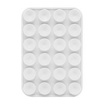 Silicone Suction Cup Mobile Phone Holder for Magsafe Magnetic Phone Holder Wall Mount Stand For iPhone 12/13/14/15/16/17 Bracket 5 balta
