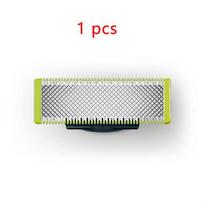 Norelco One Blade nerūdijančio plieno keičiamasis peiliukas OneBlade QP210 QP220 QP230 QP2520 QP2530 QP2527 QP2533 elektriniams skustuvams white