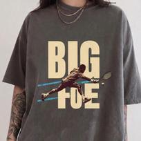 Frances Tiafoe Big Foe Tennis Shirt XXL beige