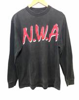 Vintage N.W.A Hip Hop Promo Tour Concert T Shirt Medium Size 100 gray