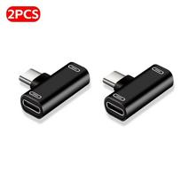 2Pcs Aluminum USB-C Splitter Data Transfer Adapter  Phone Accessories juoda
