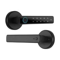 4 in 1 Smart Door Lock Tuya App Keyless Door Lock Security Fingerprint Door Lock  Home