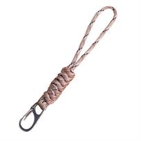 Snake Knot Paracord Keychain Anti-lost Chain Braided Woven Keychain  Camping Rescue desert