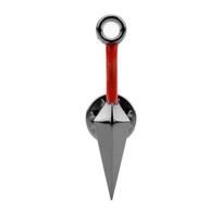 Anime Naruto Brooch: Red Cloud Sharingan, Gaara Gourd, and Leaf Kunai Alloy Badge