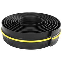 Garage Floor Seal Black and Yellow 12 x 90 mm 2 m