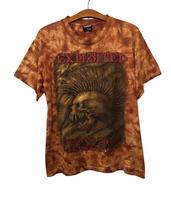Vintage The Exploited Beat The Bastards Promo Album Tour Concert Tie Dye T Shirt M black