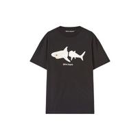 PALM ANGELS White Shark Classic Tee PMAA001S23JER0051001 XS