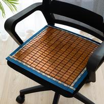 New Chinese Style Bamboo Cooling Mat/seat Cushion/ice Pad/mahjong Mat/office Chair Cushion/car Cooling Mat/bamboo Mat for Summer Use 40*40cm [weight about 630 grams]