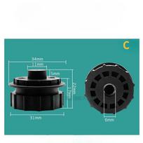 1PC Universal for Gree/Panasonic/Chigo/Midea Air Conditioner Fan Wheel Bushing Roller Rubber Ring Bearing Housing