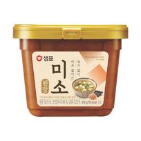 Sempio Miso Soybean Paste Mild Savory Japanese Style Miso Soup Base 450g 1 Bottle brown