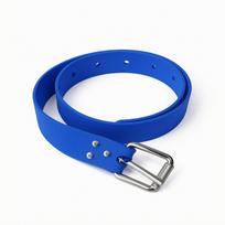 Weight Belt with Instant-Release Buckle Long Silicone Flexible for mėlyna