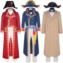 Filmas Napoleonas Napoleonas cos Viduramžių Teismas Retro Napoleono Kostiumas cosplay XXXL white