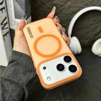 For Magsafe Honor 600 Pro Case Matte Hard PC Translucent Shockproof Bumper Cover for Honor 600Pro Protection Shell oranžinė