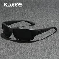 KAROS Mens Polarized Light Weight Sunglasses for Sports Outdoor Driving Fishing Glasses Men Women Fashion PC Frame UV400 Eyewear 7 04 gray