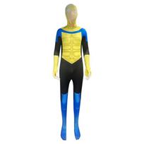 Halloween movie invincible young man onesie tights child play show cos costume 190 black