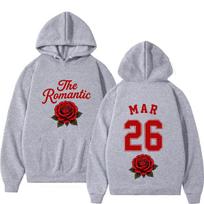 Bruno Mars The Romantic Tour 2026 Print Hoodie Man Woman Harajuku Sweatshirts Long Sleeves Loose Casual Aesthetic Trend Pullover XL white