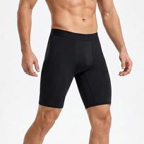 Men's Compression Shorts, Stretch Athletic Base Layer for Running Gym Workouts Fitness and Sports Training 3x_l juoda