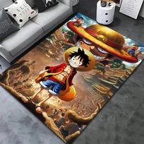 One Piece Monkey D Luffy Carpet Rug For Living Room Bedroom Home Sofa Decoration Kids Play Nonslip Floor Mat 60x90cm( 23x35in )