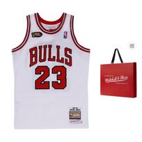 Mitchell & Ness Michael Jordan Chicago Bulls Finals 1997 98 Home Authentic Nba Jersey AJY44950-CBU97MJOWHIT XL
