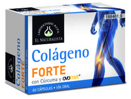 El Natural Forte Collagen With Turmeric and Ovomet 60 Capsules