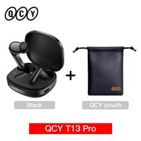 QCY T13 Pro HT23 Adaptive ANC Wireless Earbuds 13mm Drivers Powerful Bass 50dB Hybrid ANC Bluetooth 6.0 Earphones 6 Mics ENC 47H