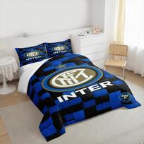 Inter Milan Logo Non-slip Bedding set Design, Ideal for Living Room and Bedroom Sofas 140x200cm