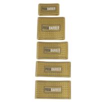 5Pcs Barber Hair Clipper Trimmer Grip Non-Slip Bands Sleeves Holder Barber Tools onesize beige