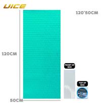 UICE SUP Board 100/120*50cm Skimboard Surfboard Traction Pad Non-slip Diamond Grip Mat Trimmable Kayak Skateboard Motorboat 120x50cm-Green