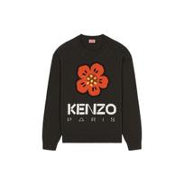 KENZO Boke Flower Logo Intarsia Crewneck Jumper FD55PU3803LC-99J L red